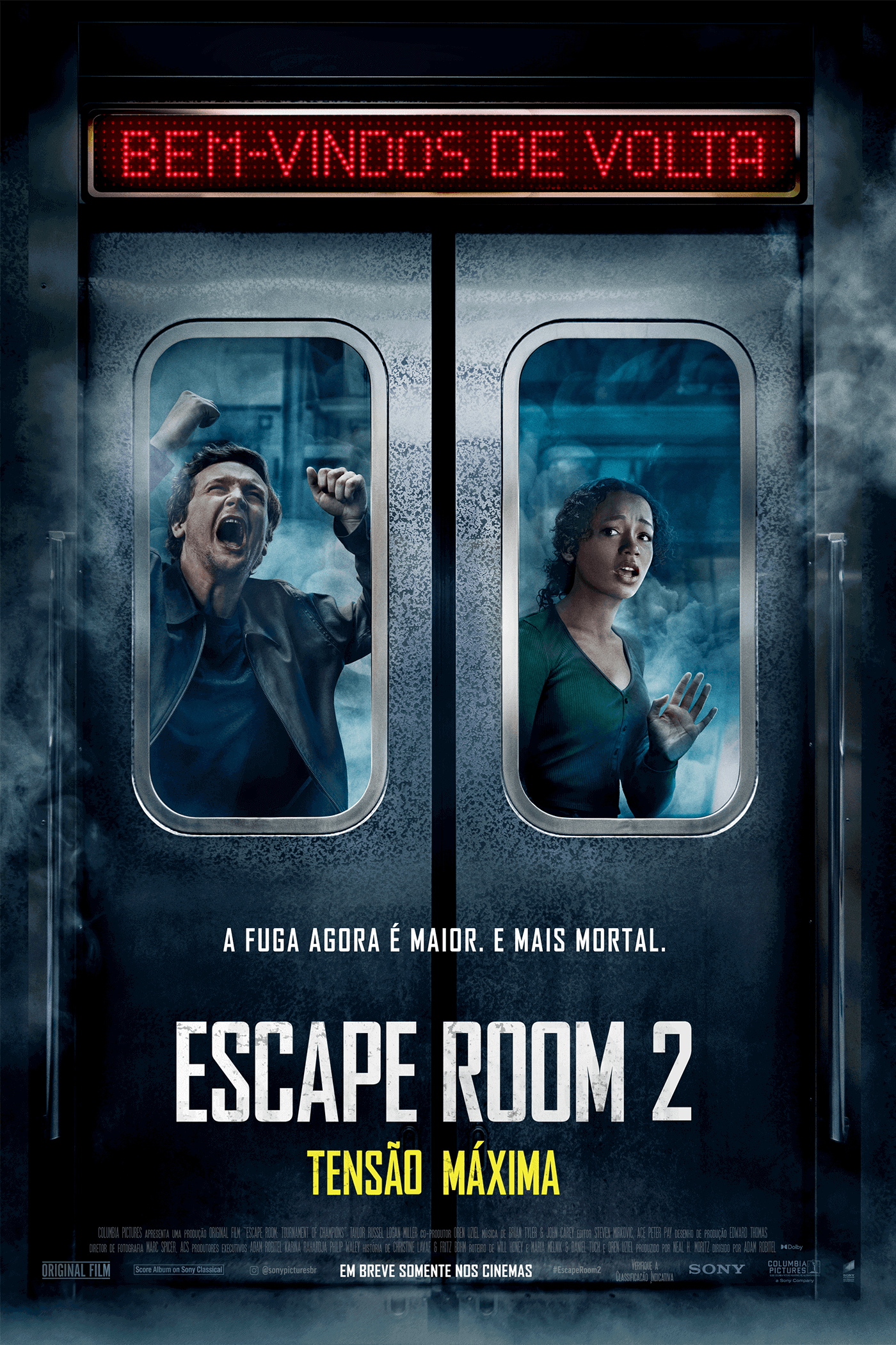 Escape Room 2: Tensão Máxima | Sony Pictures Brazil