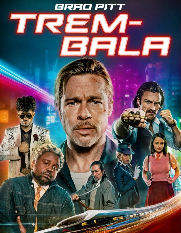 DVD Trem Bala - Brad Pitt LANÇAMENTO - Sony Pictures Séries Filmes